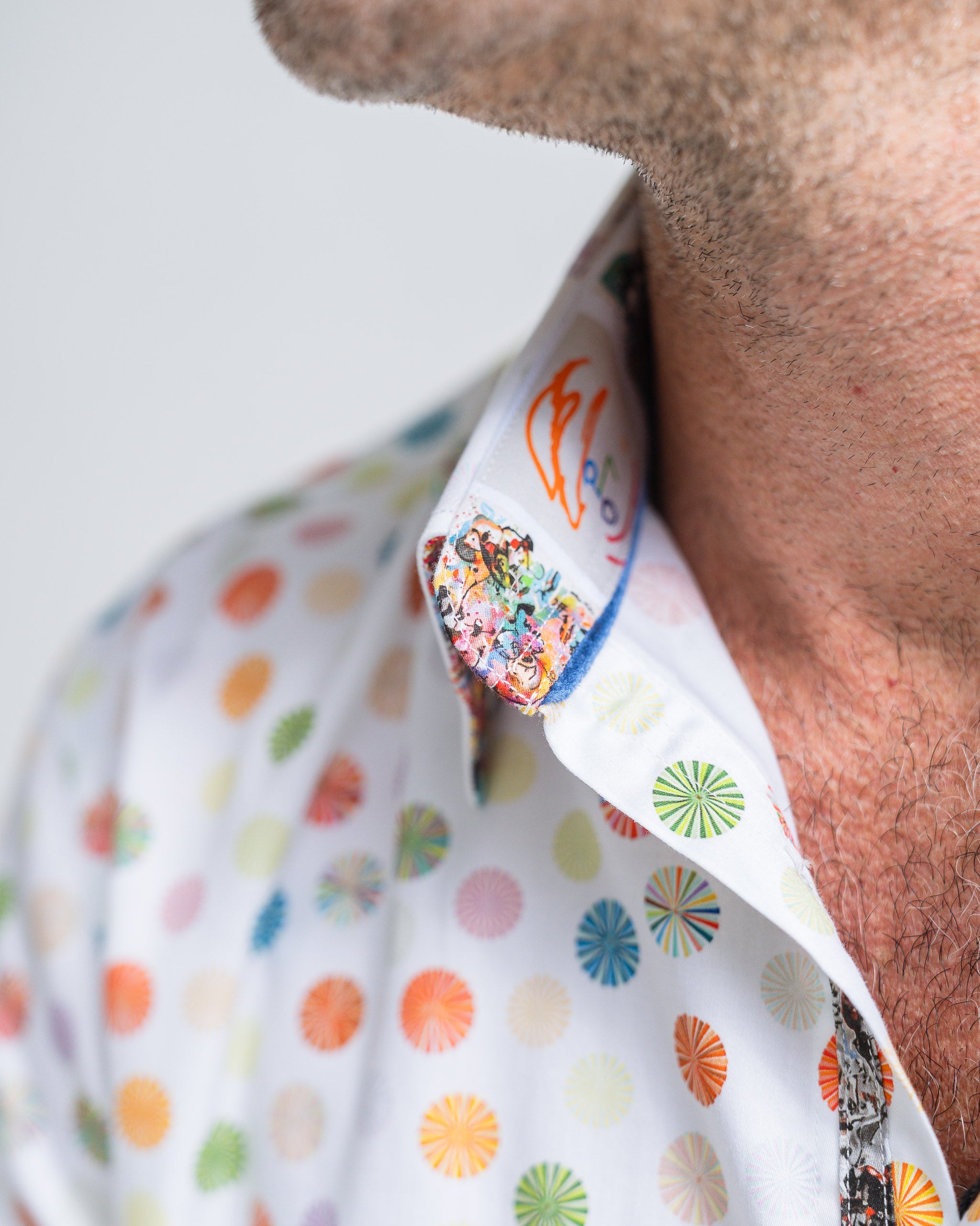 PRESTON Long Sleeve Shirt White