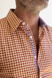 HULL Long Sleeve Shirt Brick