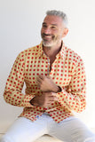 LUTON Long Sleeve Shirt Amber
