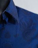 WILTON Long Sleeve Shirt Navy