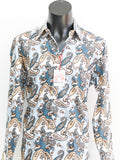 ATHERTON Long Sleeve Shirt Steel