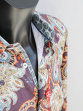 BRADBURY Long Sleeve Shirt Plum