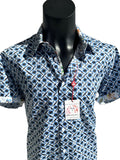 MALDON Short Sleeve Shirt Ocean