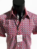 DURHAM Short Sleeve Shirt Red