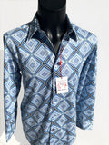 SUTTON Long Sleeve Shirt Blue