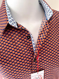 HARTLEY Short Sleeve Shirt Tangerine