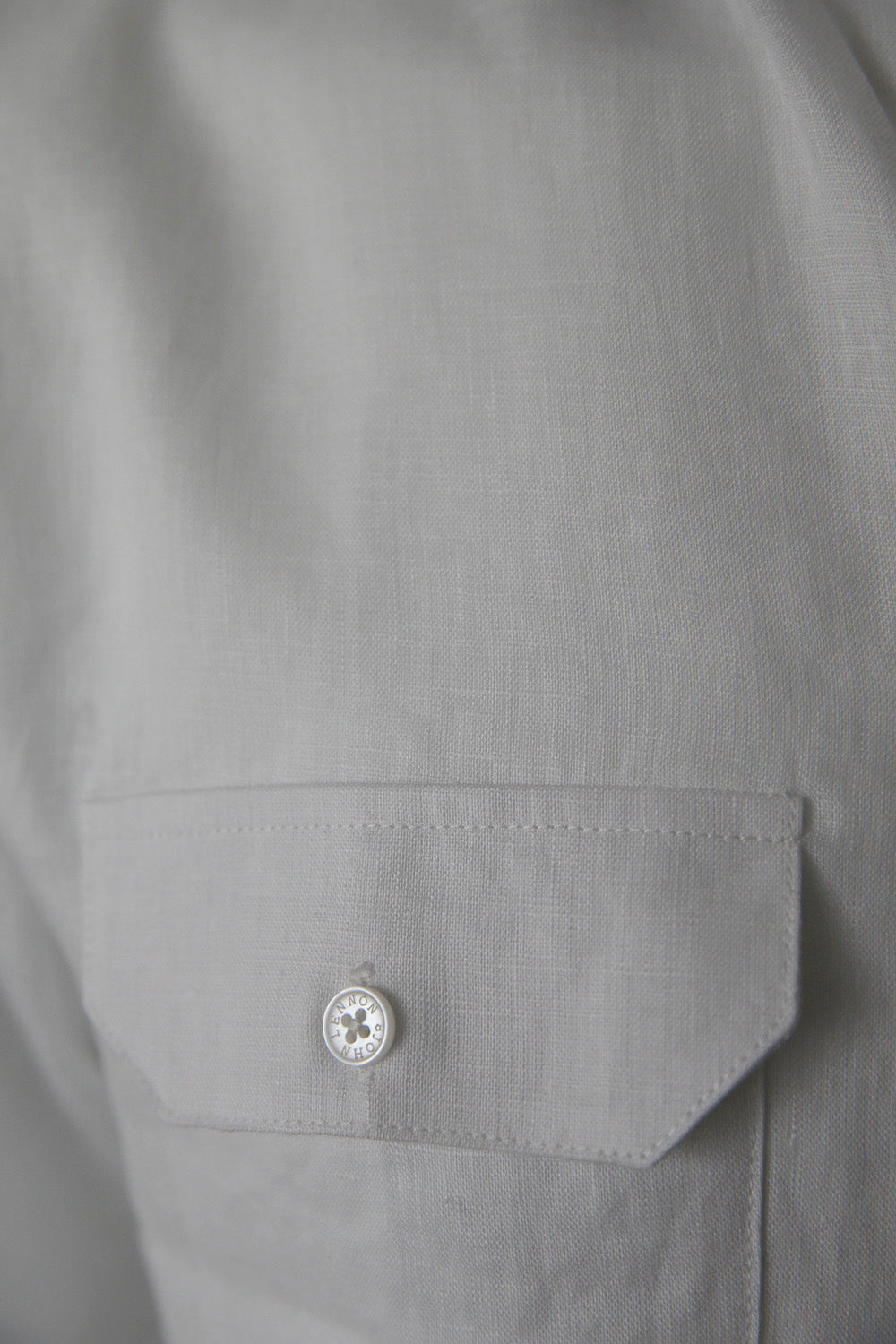 OAKWELL Short Sleeve Safari Shirt White
