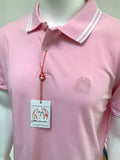 LIAM Short Sleeve Polo Shirt Pink
